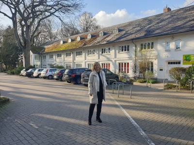 Das Saselhaus als wichtiger Treffpunkt fr Jung und Alt.